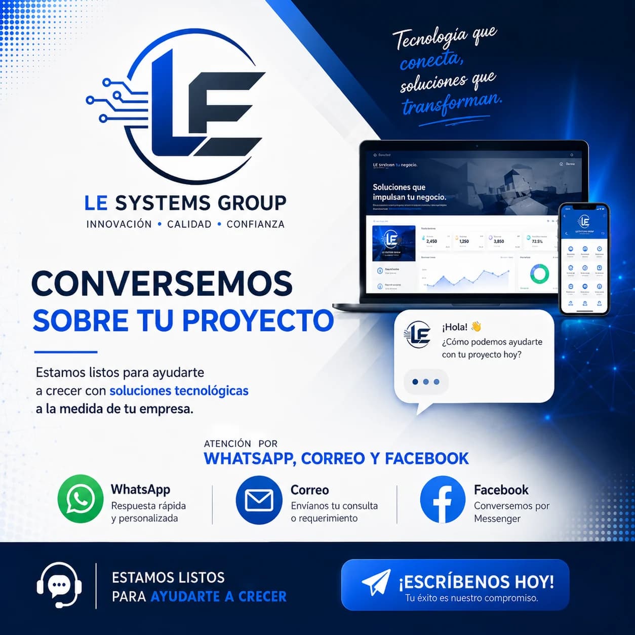 Infraestructura segura y escalable para empresas